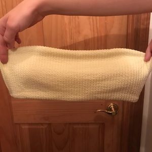 Pastel yellow bikini